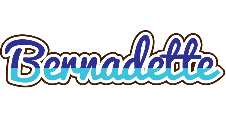 Bernadette raining logo