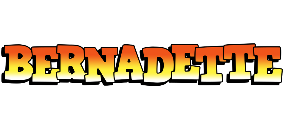 Bernadette sunset logo