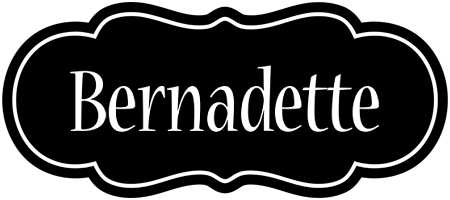 Bernadette welcome logo