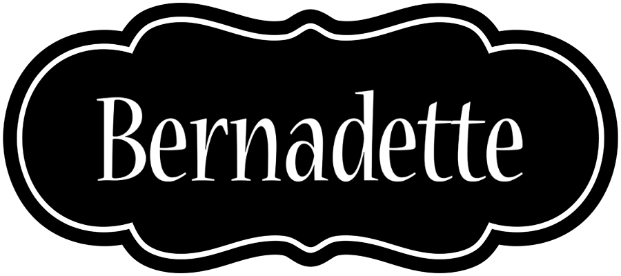 Bernadette welcome logo