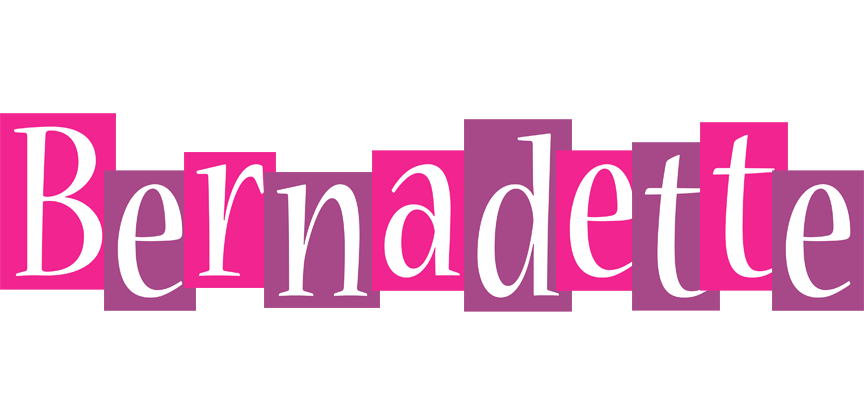 Bernadette whine logo