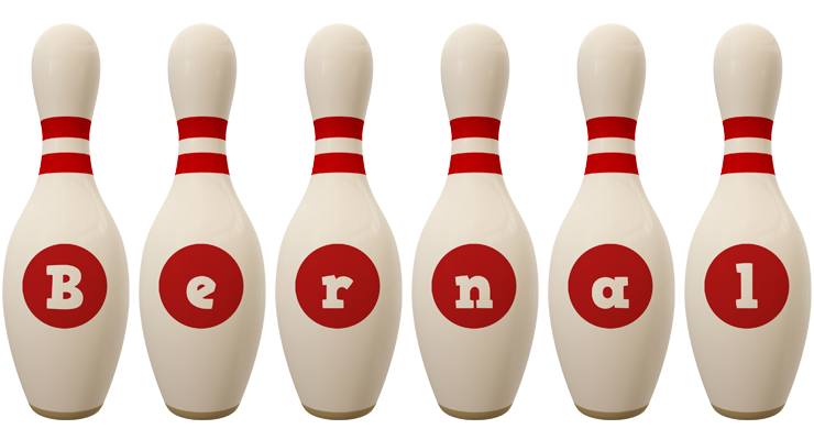 Bernal bowling-pin logo
