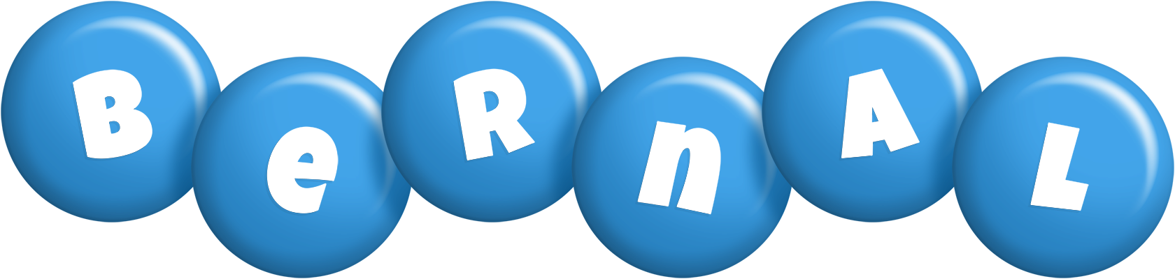 Bernal candy-blue logo