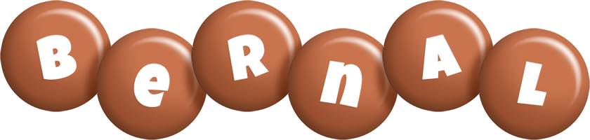 Bernal candy-brown logo