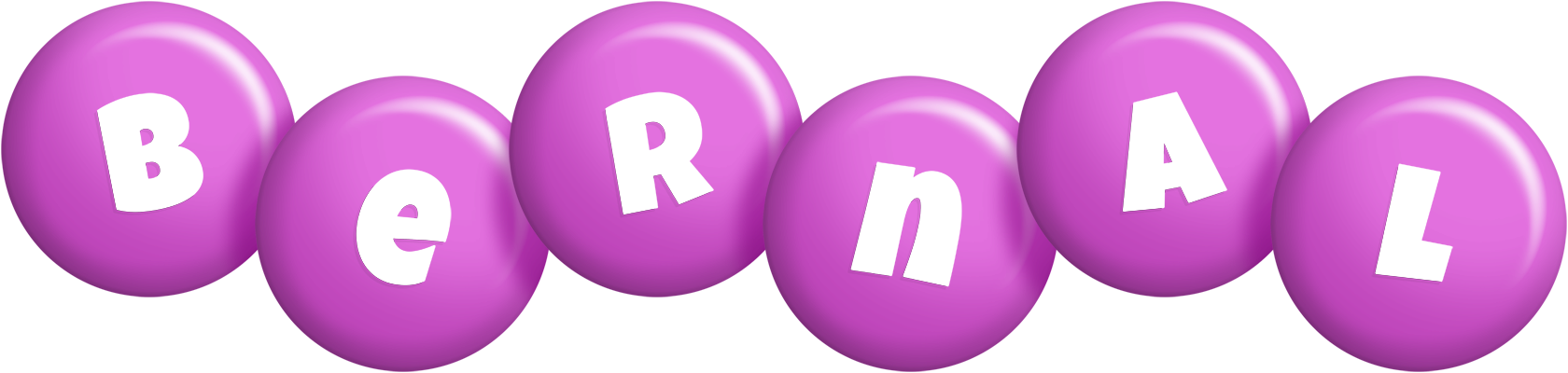 Bernal candy-purple logo