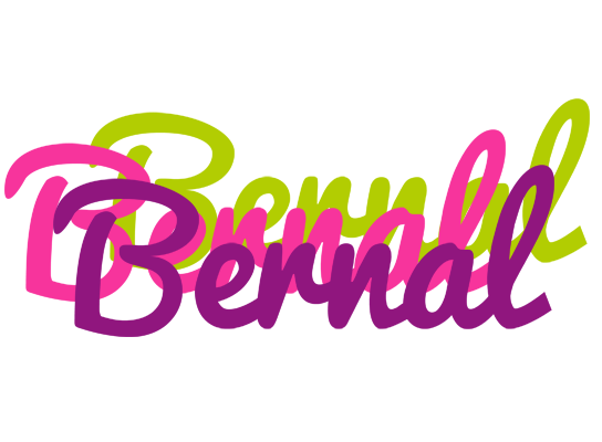 Bernal flowers logo