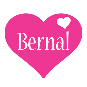 Bernal love-heart logo