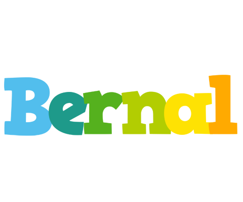 Bernal rainbows logo