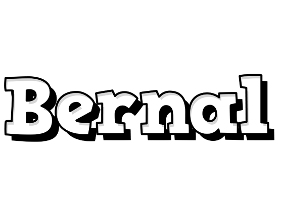 Bernal snowing logo