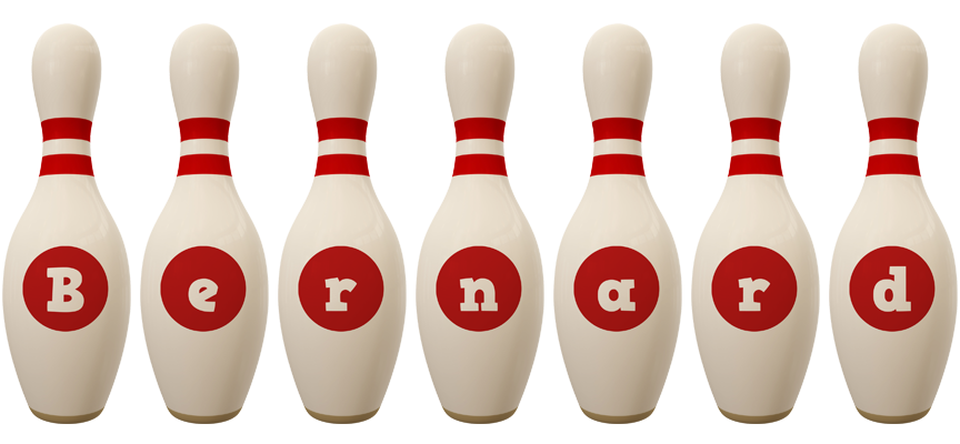 Bernard bowling-pin logo