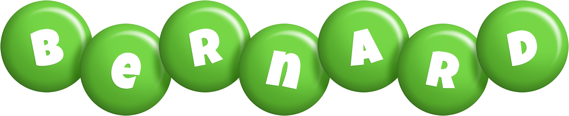 Bernard candy-green logo
