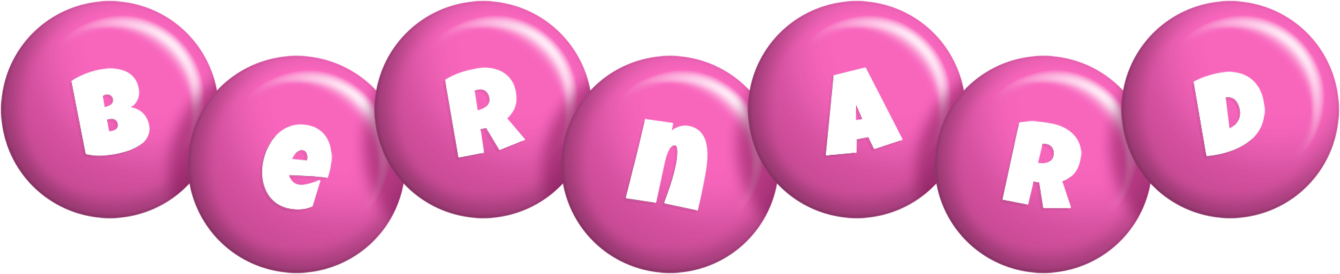 Bernard candy-pink logo