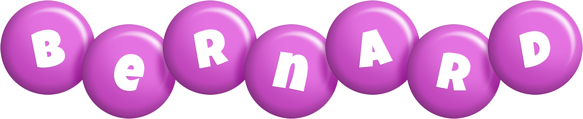 Bernard candy-purple logo