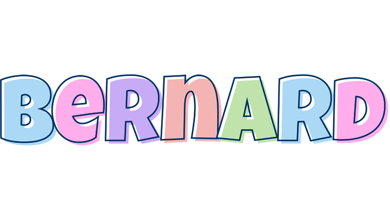 Bernard pastel logo