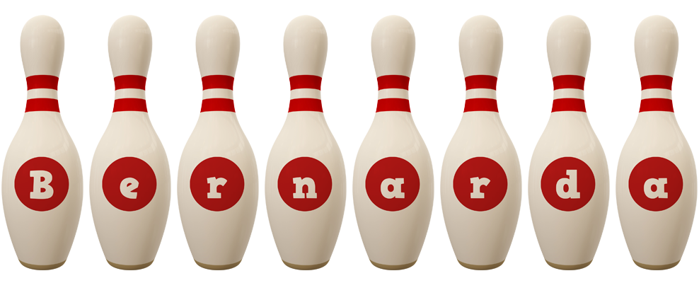 Bernarda bowling-pin logo