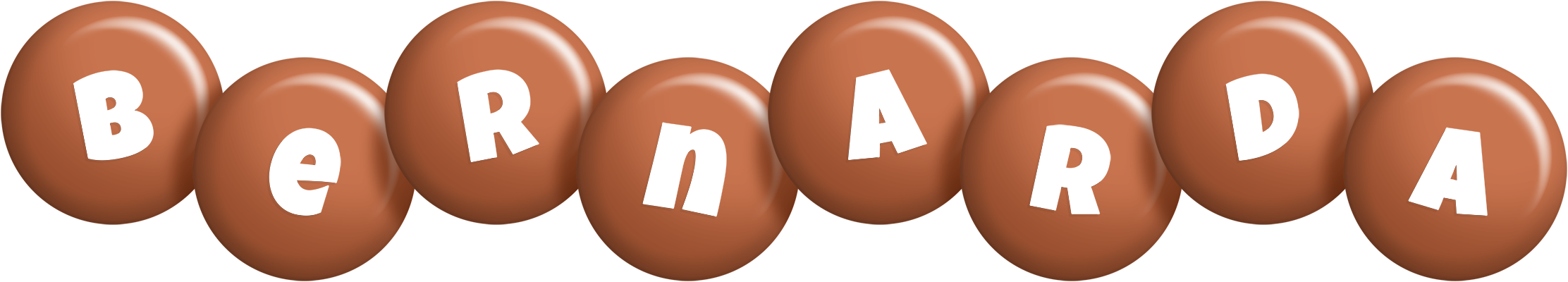 Bernarda candy-brown logo