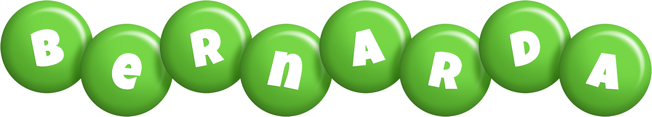 Bernarda candy-green logo