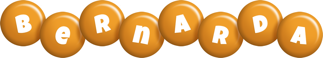 Bernarda candy-orange logo