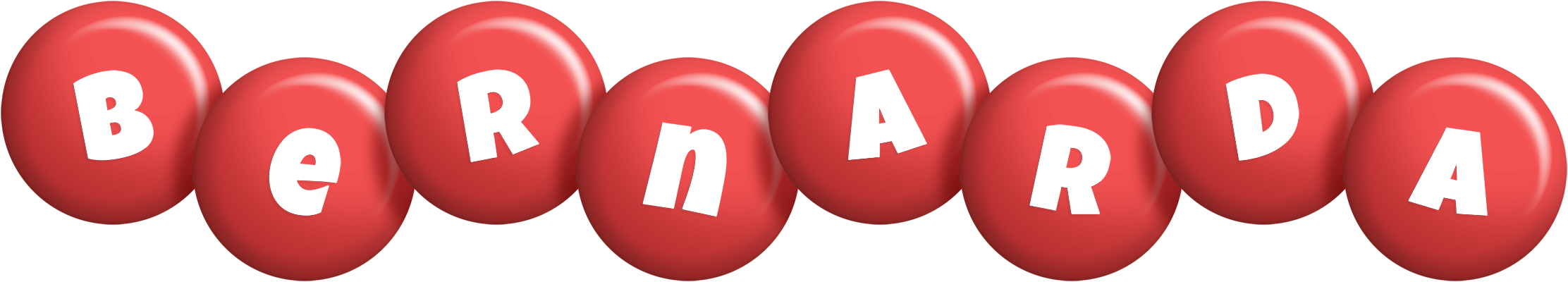 Bernarda candy-red logo