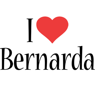 Bernarda i-love logo