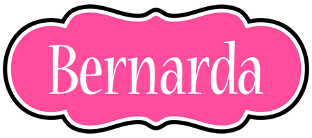 Bernarda invitation logo