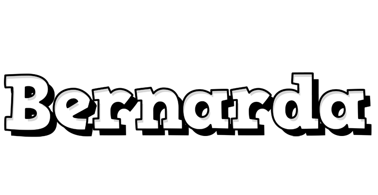 Bernarda snowing logo
