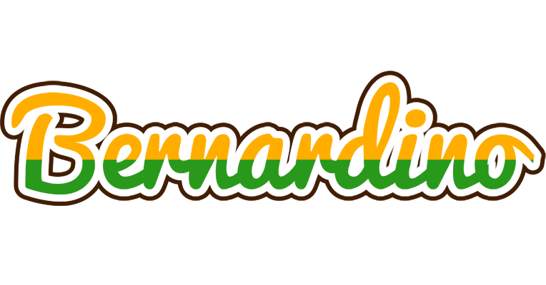 Bernardino banana logo