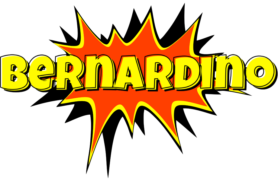 Bernardino bazinga logo