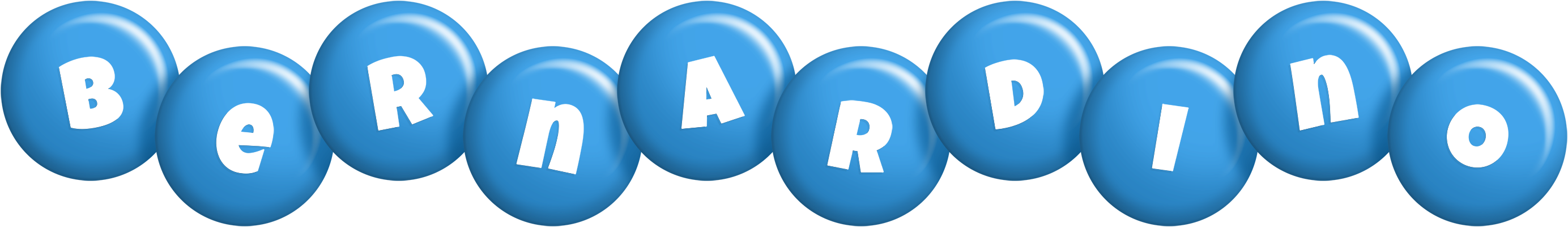 Bernardino candy-blue logo