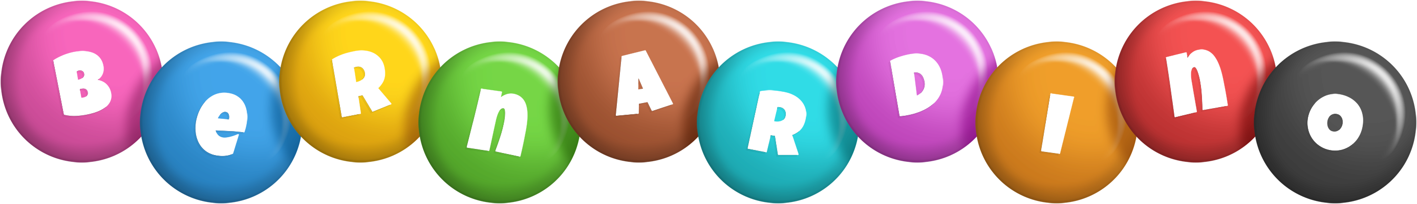Bernardino candy logo