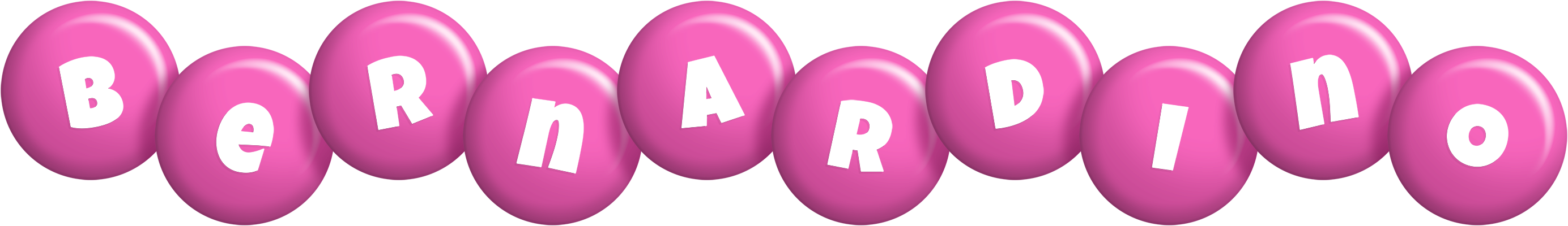 Bernardino candy-pink logo
