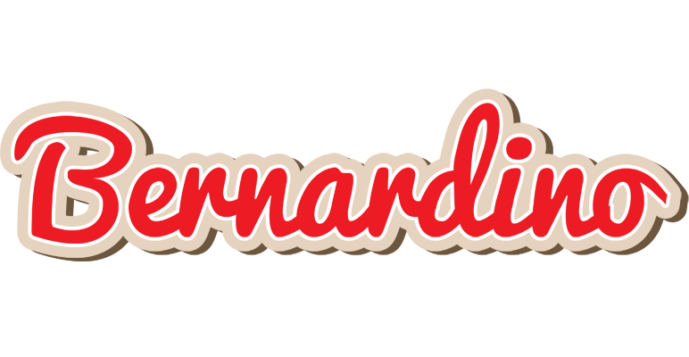 Bernardino chocolate logo