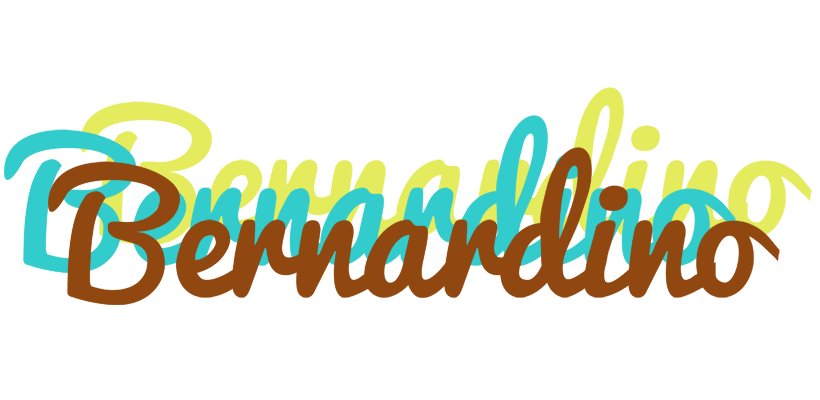 Bernardino cupcake logo