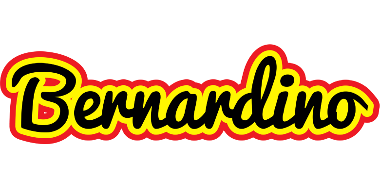 Bernardino flaming logo