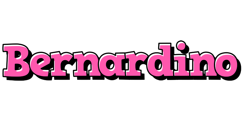 Bernardino girlish logo