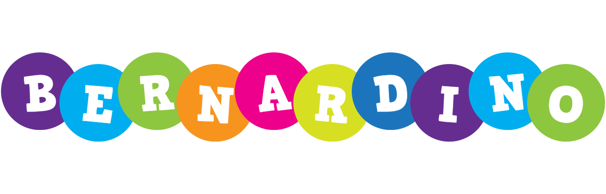 Bernardino happy logo