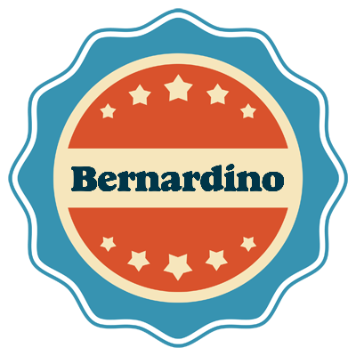 Bernardino labels logo