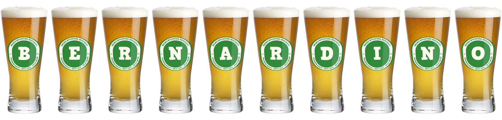 Bernardino lager logo