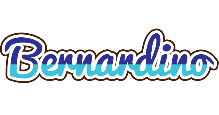 Bernardino raining logo