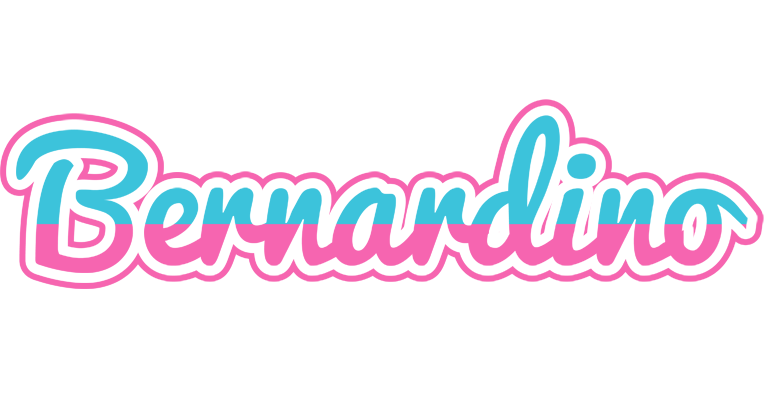 Bernardino woman logo