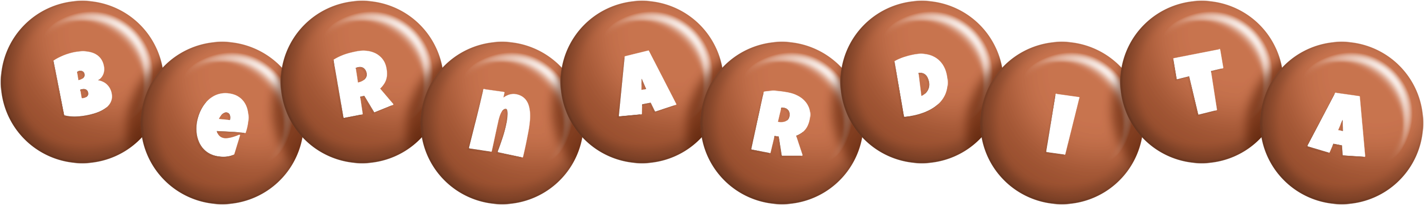 Bernardita candy-brown logo