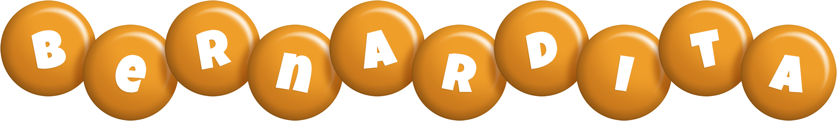 Bernardita candy-orange logo
