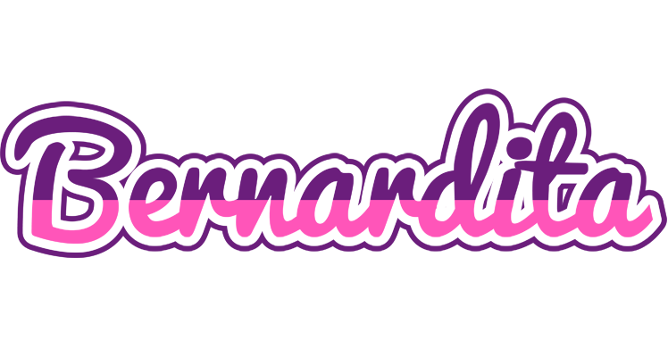 Bernardita cheerful logo