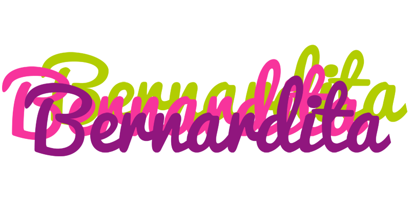 Bernardita flowers logo