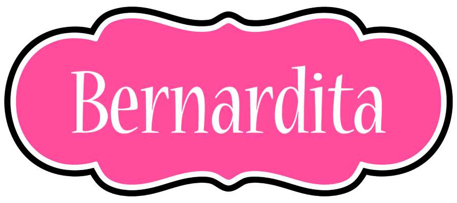 Bernardita invitation logo
