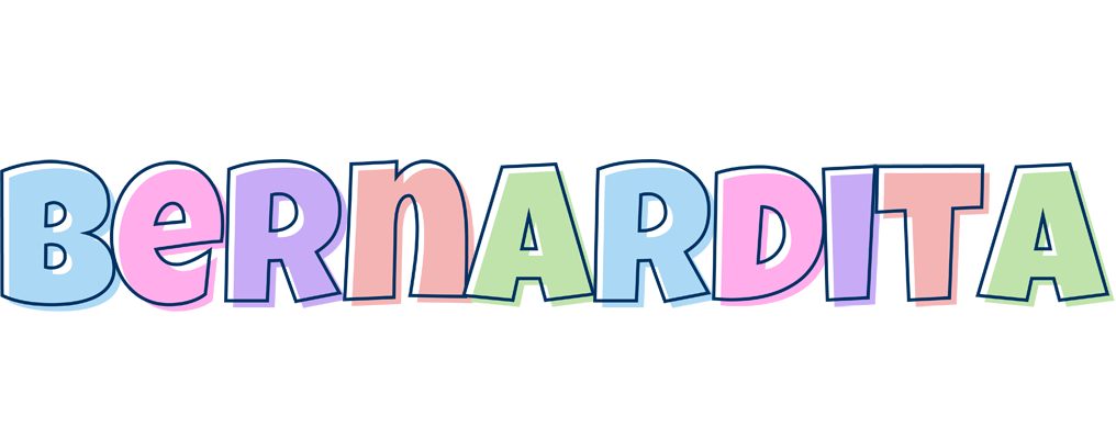 Bernardita pastel logo