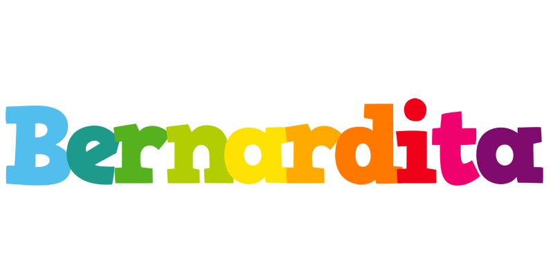 Bernardita rainbows logo