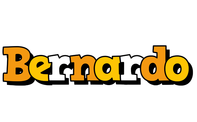 Bernardo cartoon logo