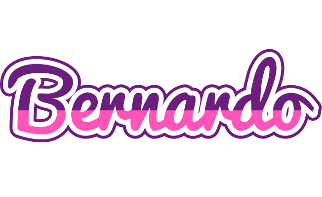 Bernardo cheerful logo