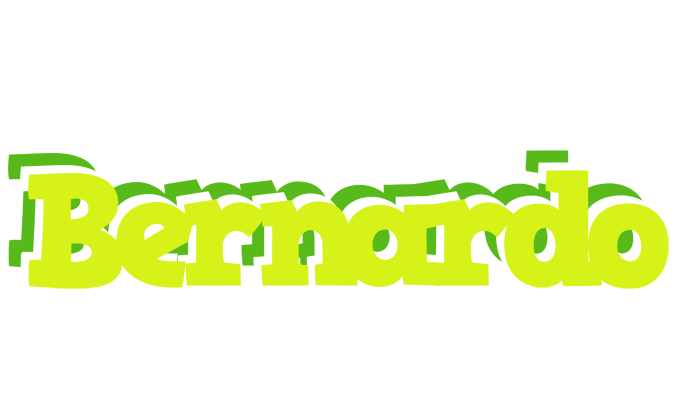 Bernardo citrus logo